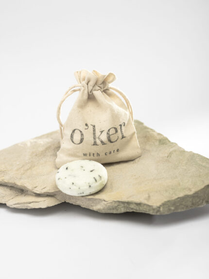 Shower steamer (1szt.) WYCISZENIE - lawenda, mentol - w bawełnianym woreczku